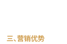 營銷優(yōu)勢